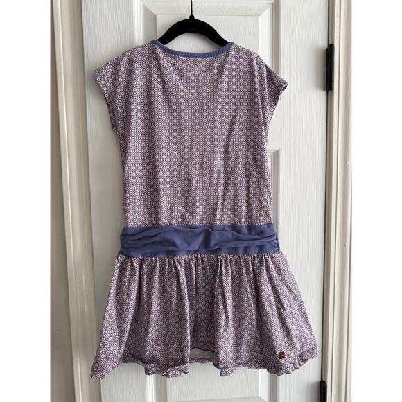 Girls Tea Collection Floral Short Sleeve Dress size 8 - Picture 3 of 6